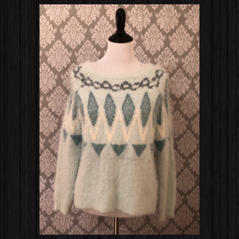 🔥💥CLEARANCE💥🔥Soft and Fuzzy Blue Sweater